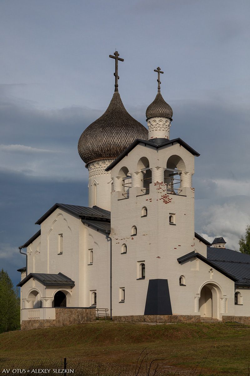 фасады. Церковь Троицы Живоначальной на подворье Воскресенского Новодевичьего монастыря, Жуки (Себежский район, Псковская область)