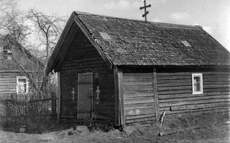 Кола. Часовня Петра и Павла. архивная фотография, Фото 1981-х гг. из архива Л.Т. Перепеч