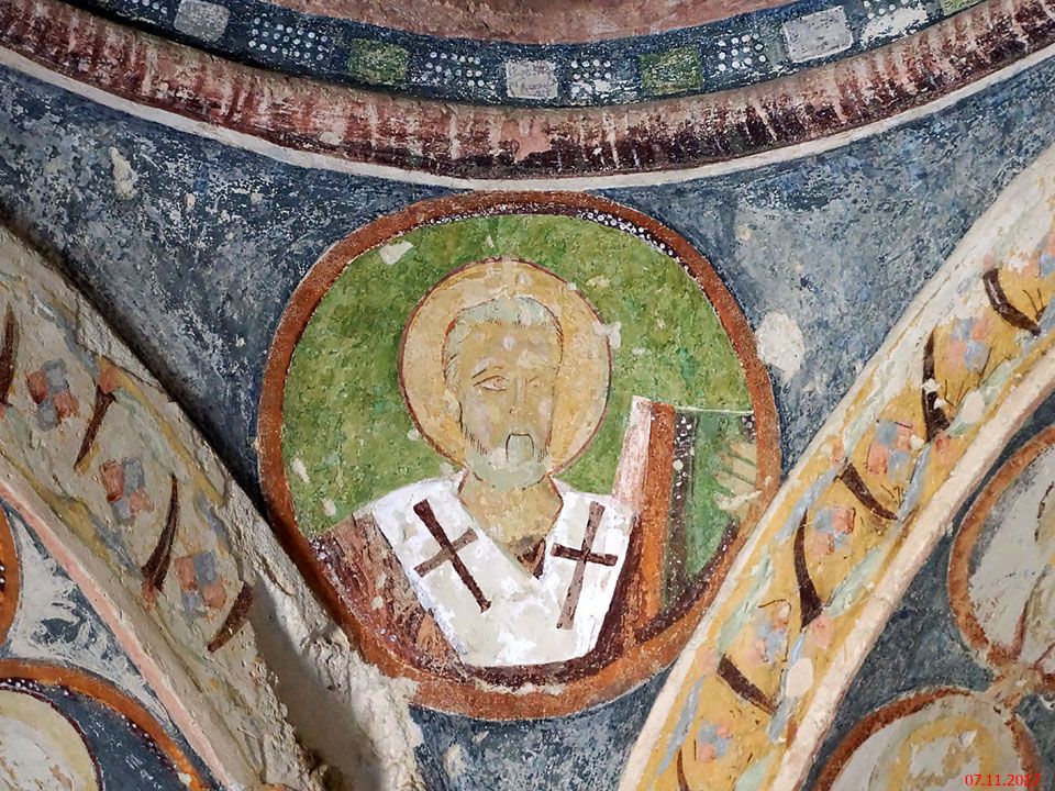Неизвестная церковь, Гёреме (Невшехир, Турция). интерьер и убранство