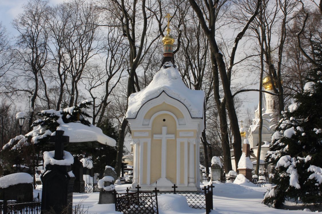 Донской. Донской монастырь. Неизвестная часовня. фасады