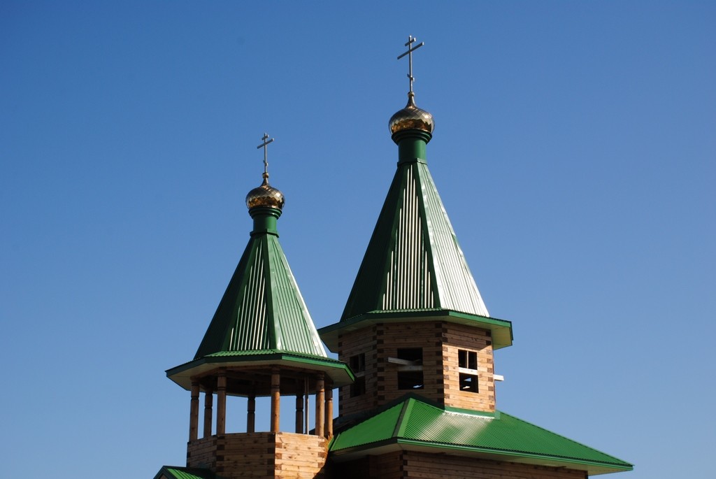 Скала. Церковь Николая Чудотворца. архитектурные детали, Звонница и купол.