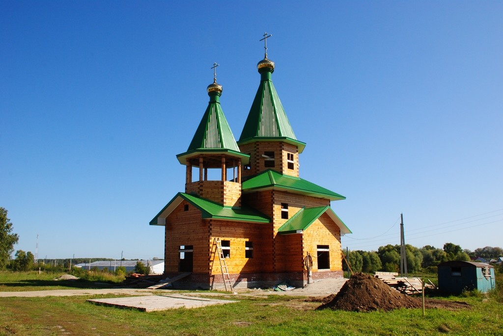 Скала. Церковь Николая Чудотворца. общий вид в ландшафте