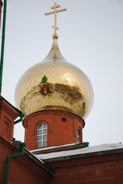 Парабель. Церковь Спаса Преображения. архитектурные детали, Купол.