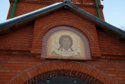Церковь Спаса Преображения, Икона над входом.<br>, Парабель, Парабельский район, Томская область