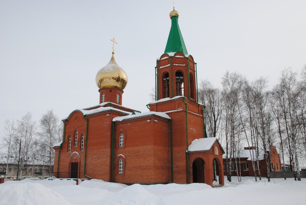 Церковь Преображения Господня, Парабель (Парабельский район, Томская область). интерьер и убранство, Вид с северо-запада.