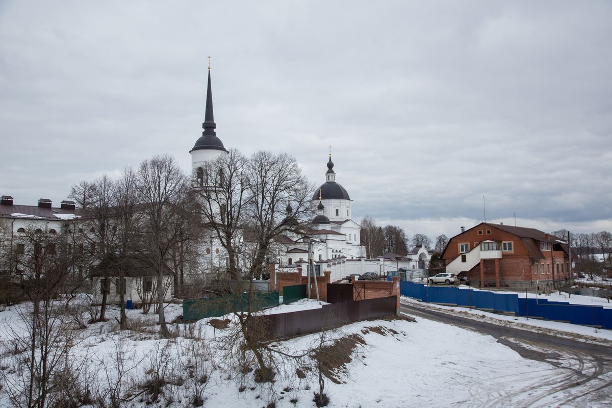 Калужской иконы Божией Матери женский монастырь, Калуга (Калуга, город, Калужская область). общий вид в ландшафте
