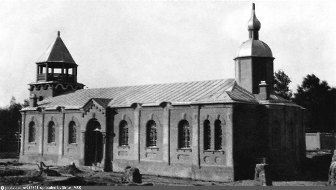 Андижан. Церковь Николая Чудотворца. архивная фотография, Строящаяся православная церковь в Андижане. Ноябрь 1913 года. ЦАЭиАДМ №2-2505.(«Московский журнал», №3 (279), март 2014 г.)