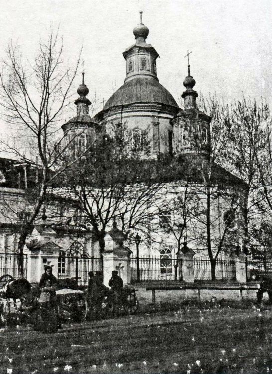 Богодухов. Собор Успения Пресвятой Богородицы. архивная фотография, Фото С.А. Таранушенко, 1914 г.