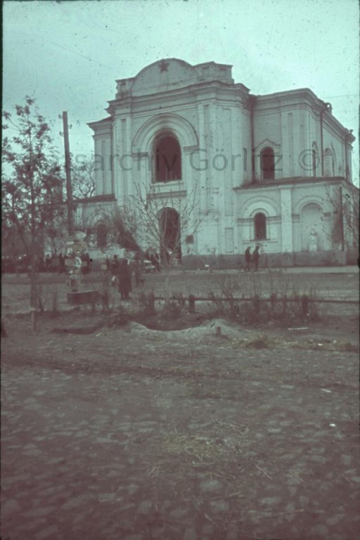 Лубны. Церковь Троицы Живоначальной. архивная фотография, Фото 1941 г. с аукциона e-bay.de