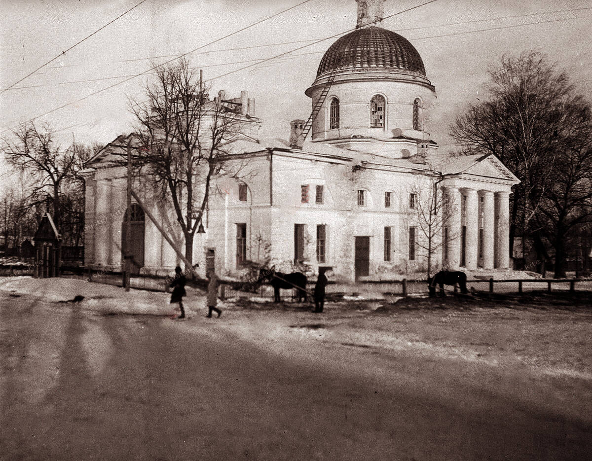 Церковь Рождества Пресвятой Богородицы, Мокрое (Куйбышевский район, Калужская область). архивная фотография, Фото с аукциона e-bay.de