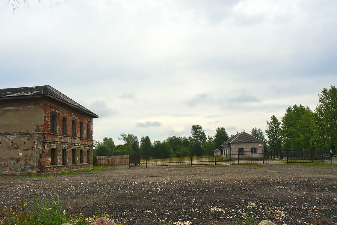 Церковь Рождества Пресвятой Богородицы, Окуловка (Окуловский район, Новгородская область). дополнительная информация, Вид на место храма