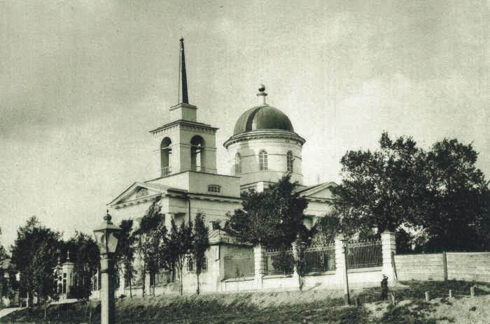 Церковь Николая Чудотворца, Ромны (Роменский район, Украина, Сумская область). архивная фотография, Частная коллекция. Фото 1910-х годов