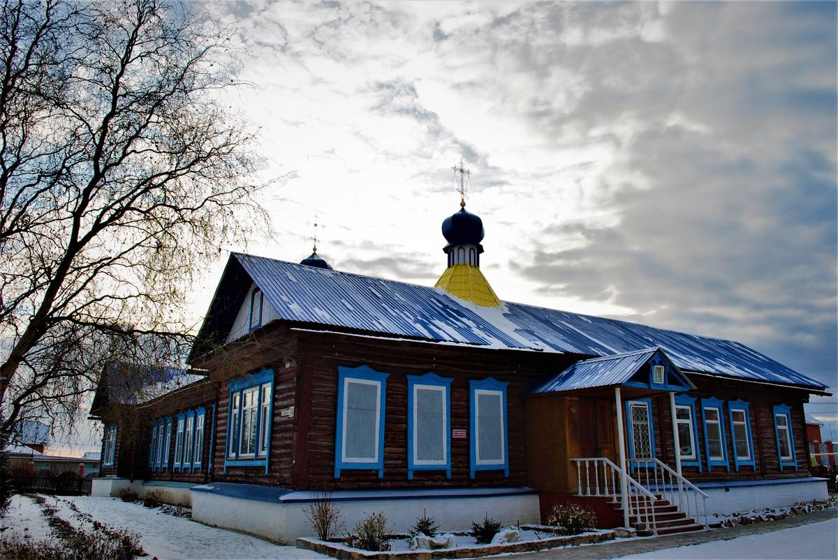 фасады. Церковь Преображения Господня (деревянная), Чебаркуль (Чебаркульский район и г. Чебаркуль, Челябинская область)