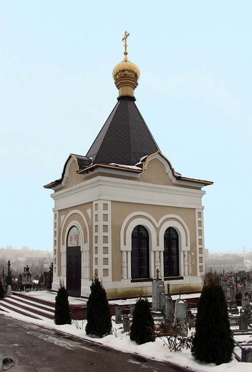 Гродно. Неизвестная часовня на Православном кладбище. фасады