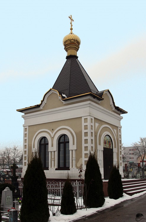 Гродно. Неизвестная часовня на Православном кладбище. фасады