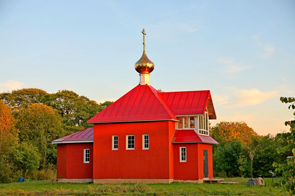 Часовня Георгия Победоносца, Волхов, город (Волховский район, Ленинградская область). фасады