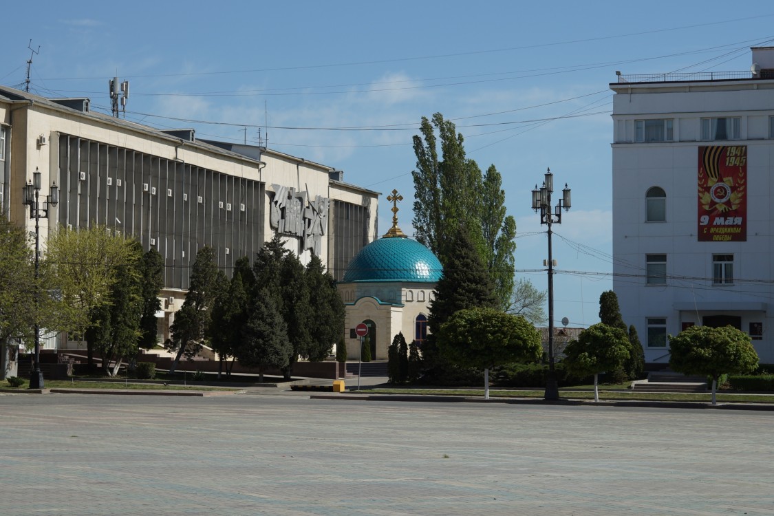 Церковь Владимира равноапостольного, Махачкала (Махачкала, город, Республика Дагестан). общий вид в ландшафте