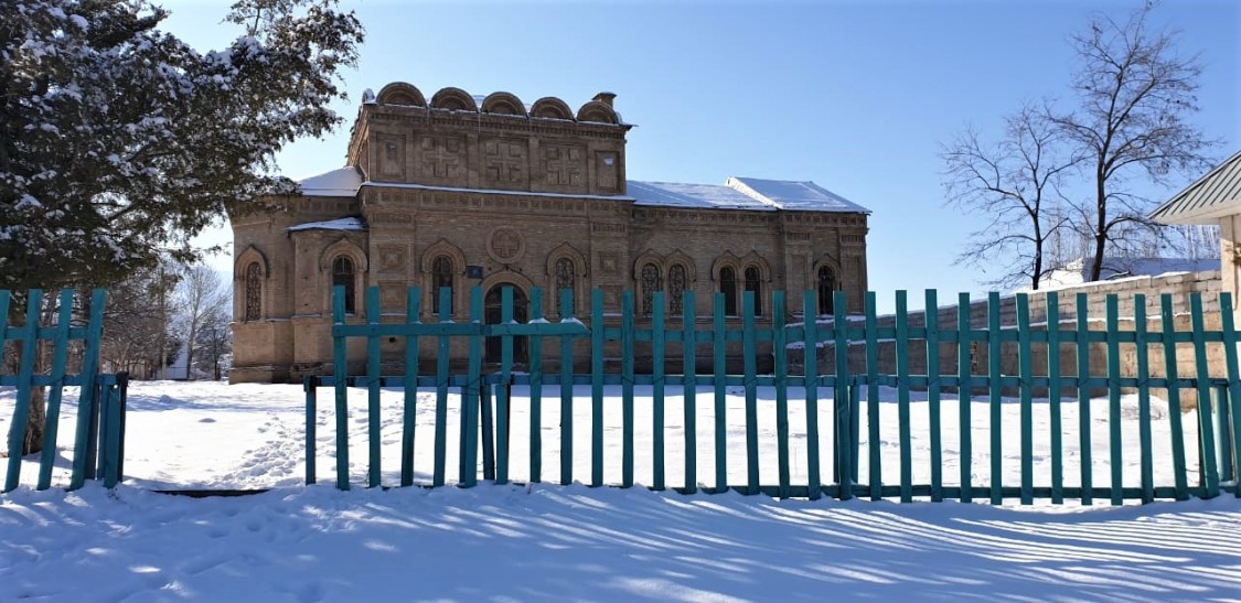Церковь Всех Святых, Каскасу (Гавриловка) (Туркестанская область, Казахстан). фасады