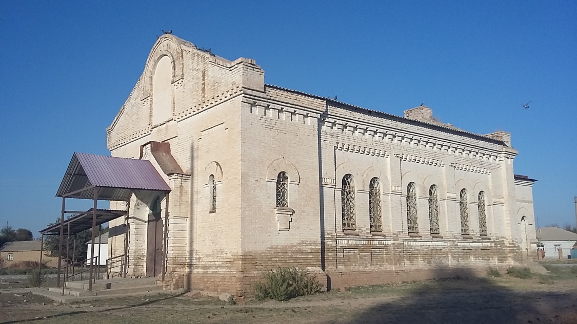 Церковь Рождества Пресвятой Богородицы, Акбулак (Вревское) (Туркестанская область, Казахстан). фасады