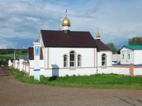 Новомихайловка. Покровский Эннатский мужской монастырь. Церковь Ольги равноапостольной