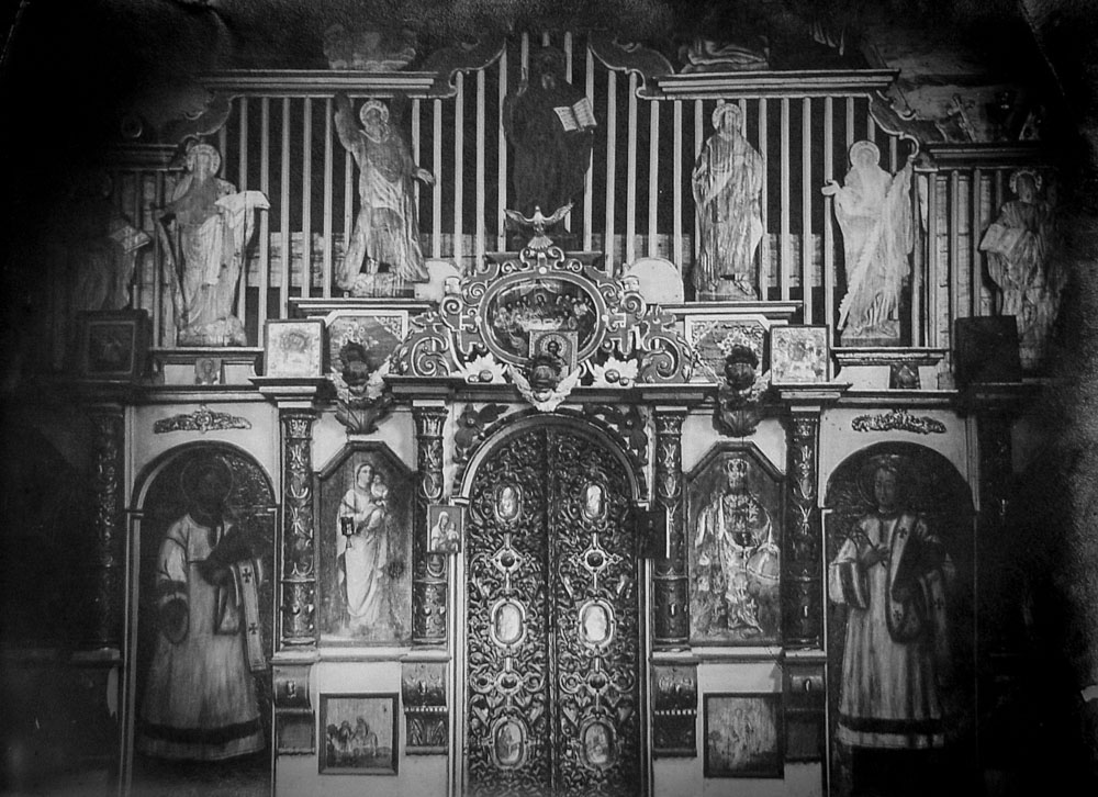 Церковь Стефана архидиакона, Слуцк (Слуцкий район, Беларусь, Минская область). архивная фотография, Иконостас Стефановской церкви