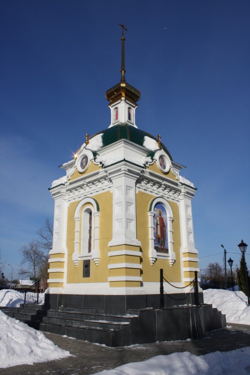 Часовня Илии Муромца, Голицыно (Одинцовский городской округ и ЗАТО Власиха, Краснознаменск, Московская область). фасады