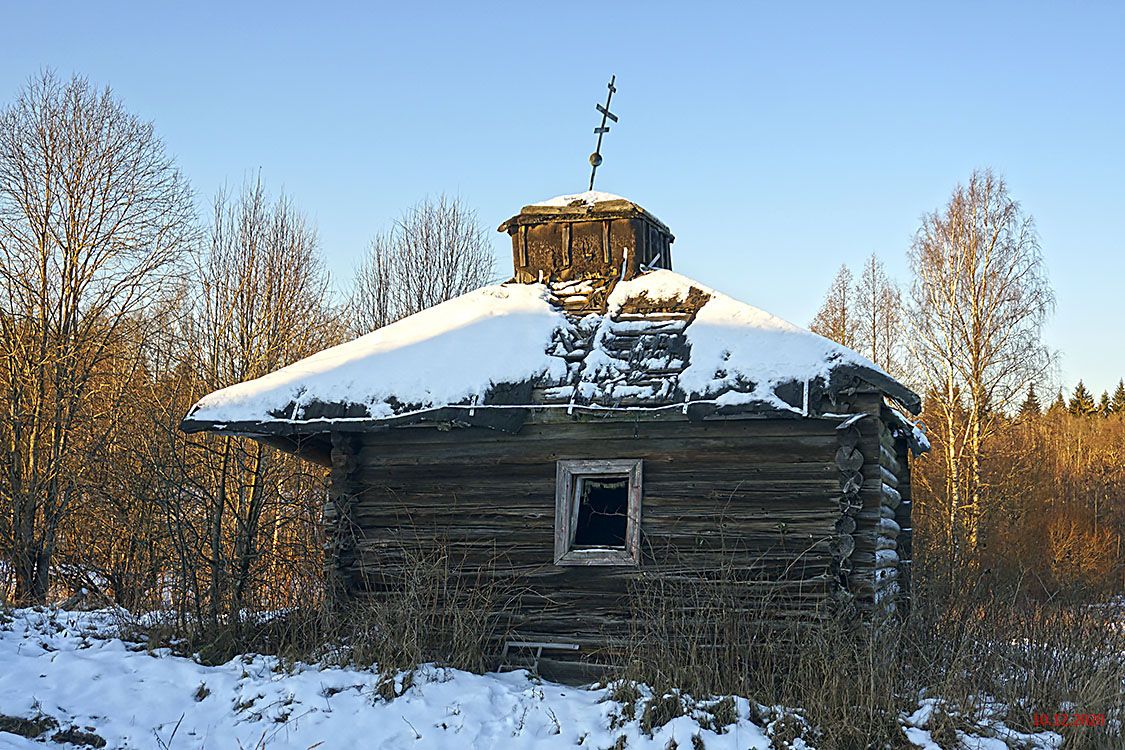 Неизвестная часовня, Юсино (Бологовский район, Тверская область). фасады