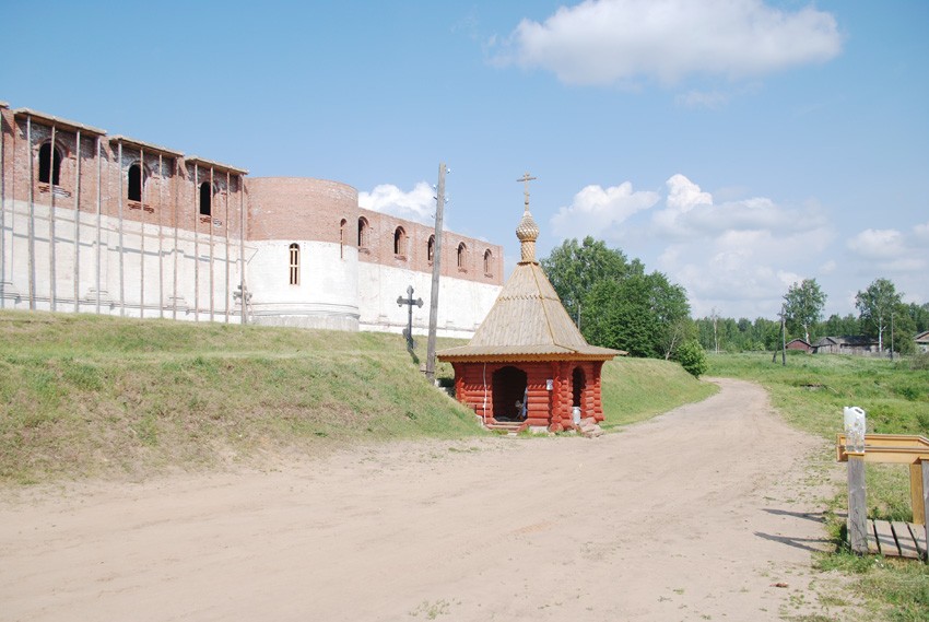 Николо-Сольбинский женский монастырь. Часовня Антония и Феодосия Печерских, Сольба (Переславский район и г. Переславль-Залесский, Ярославская область). фасады