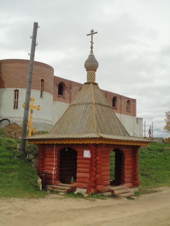 Сольба. Николо-Сольбинский женский монастырь. Часовня Антония и Феодосия Печерских. фасады