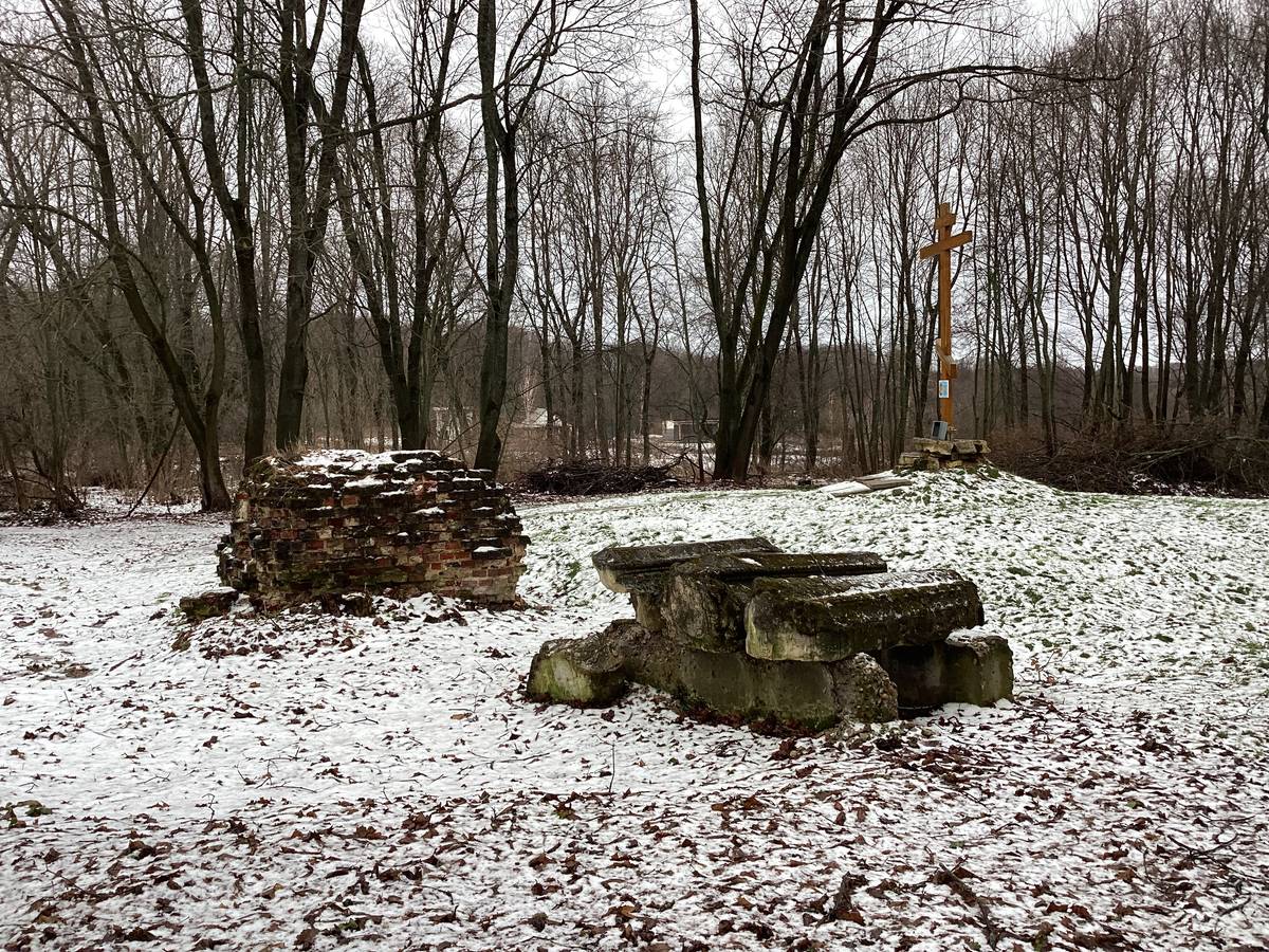 Вид с юго-запада, архитектурные детали. Церковь Казанской иконы Божией Матери, Башино (Ясногорский район, Тульская область)