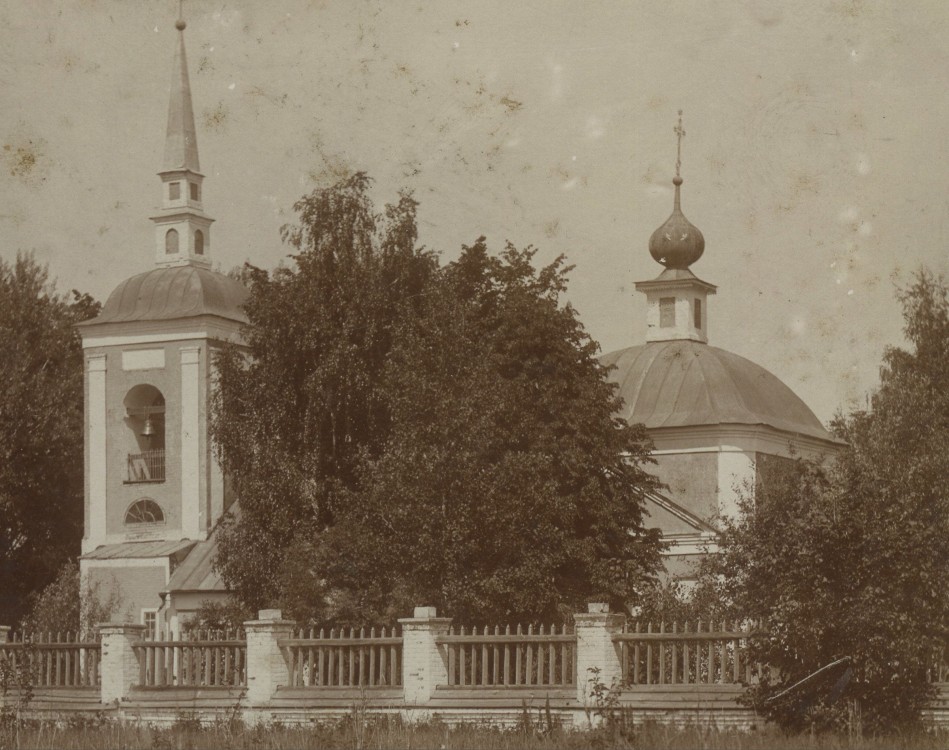 Муром. Церковь Параскевы Пятницы. архивная фотография, Пятницкая церковь Мурома. Направление съемки: северо-запад. 1918 год