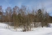 Церковь Успения Пресвятой Богородицы, Вид на церковное место с юго-запада.<br>, Ивановское (с/п Павловское), Истринский городской округ и ЗАТО Восход, Московская область