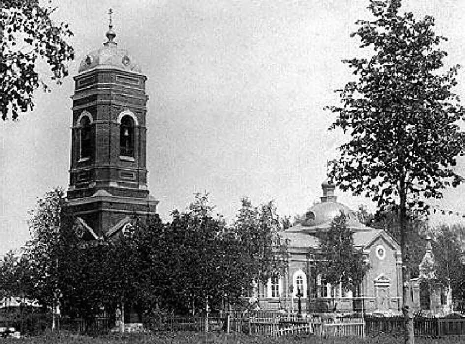 Муром. Церковь Всех Святых. архивная фотография, Церковь Всех Святых на Напольном кладбище. 1900-1910 г. г..