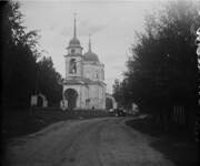 Церковь Преображения Господня (старая), Общий вид с юго-запада. Фото Губарева А. А. 5 сентября 1926 г. из фондов ГИМ. (ГК № 46302025)<br>, Радумля, Солнечногорский городской округ, Московская область
