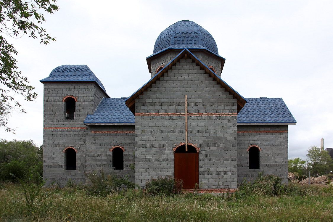 Магнитогорск. Церковь Благовещения Пресвятой Богородицы (строящаяся). фасады