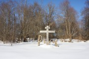 Церковь Рождества Пресвятой Богородицы, Вид на церковное место с запада.<br>, Нижневасильевское, Истринский городской округ и ЗАТО Восход, Московская область