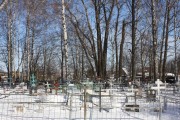 Церковь Казанской иконы Божией Матери, Вид на церковное место с запада.<br>, Юрьево, Дмитровский городской округ, Московская область