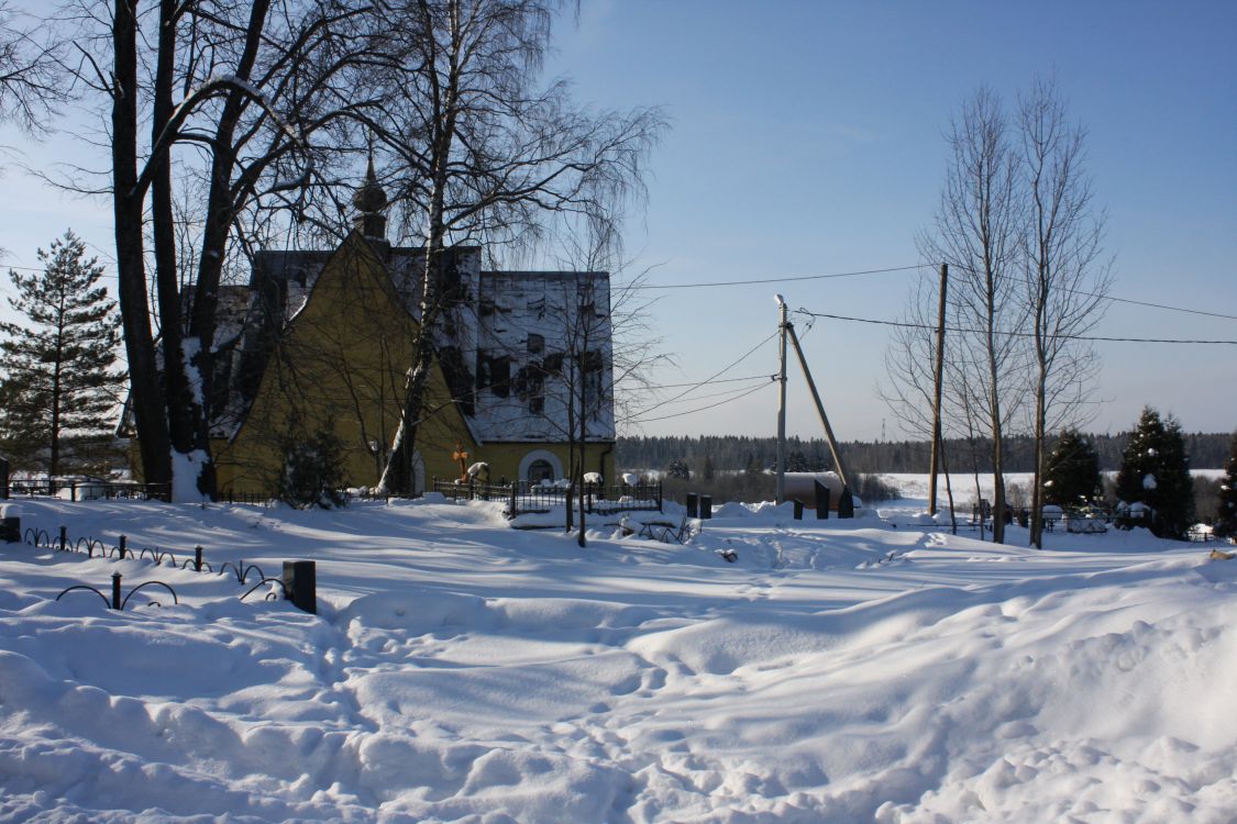 Церковь Илии Пророка (утраченная), Пешки (Солнечногорский городской округ, Московская область). дополнительная информация, Вид на церковное место с севера.