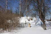 Церковь Троицы Живоначальной, Вид на церковное место с юго-востока.<br>, Троице-Березники, урочище, Талдомский городской округ и г. Дубна, Московская область