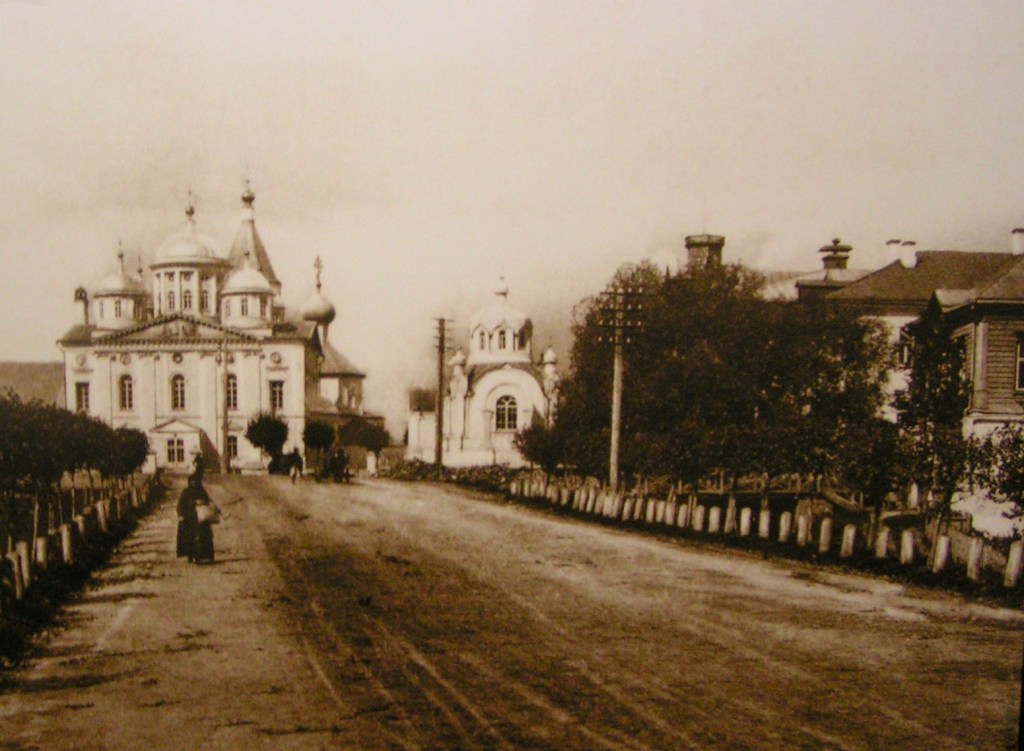 Клин. Часовня Иверской иконы Божией Матери. архивная фотография, Фото из архивов примерно 1900 год.