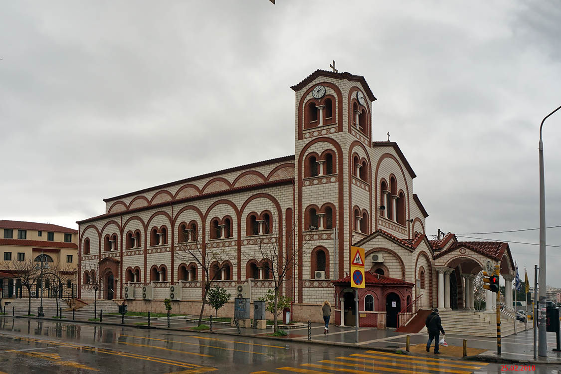 Салоники (Θεσσαλονίκη). Церковь Всех Святых. фасады