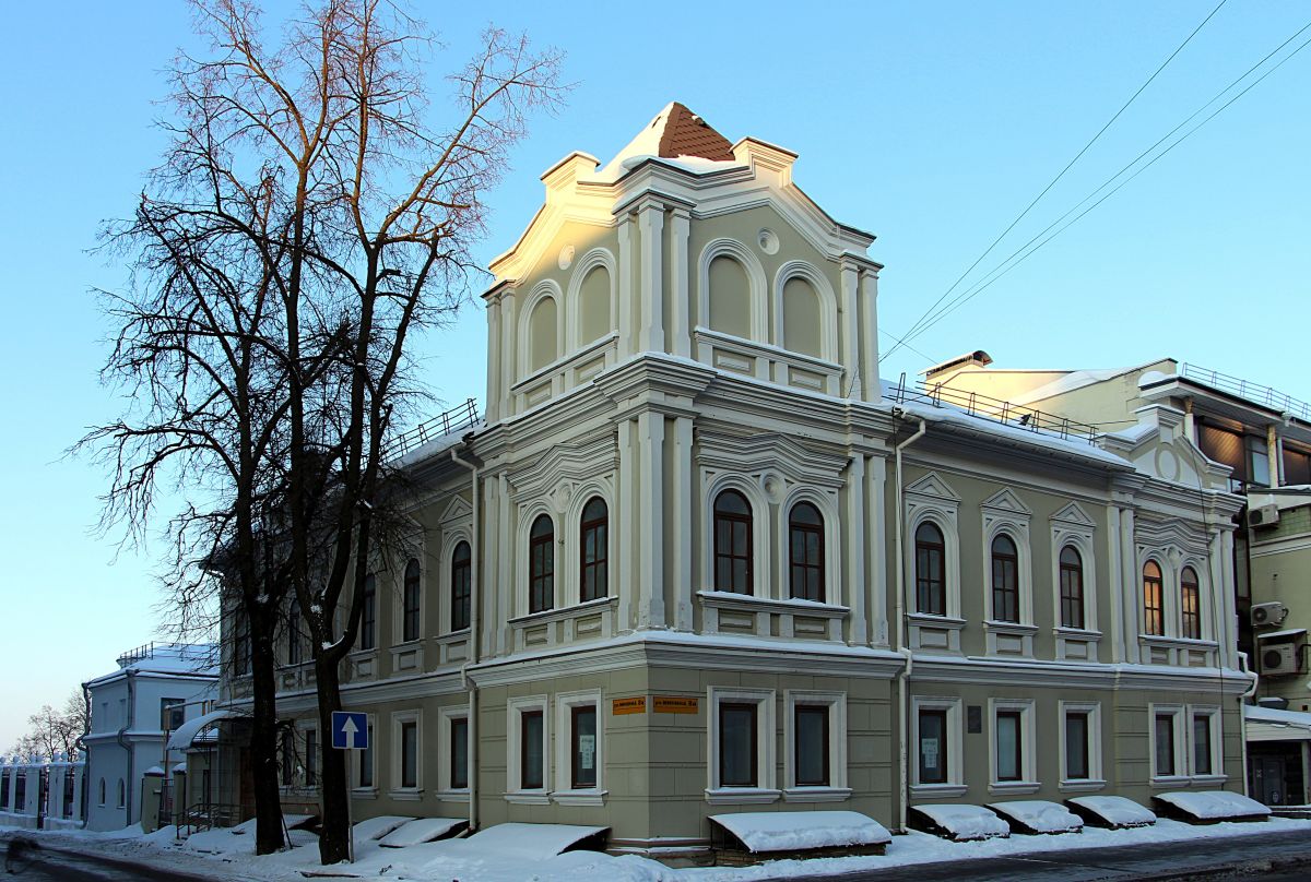 Нижегородский район. Молельный дом старообрядцев Белокриницкого согласия при особняке Д. В. Сироткина. фасады