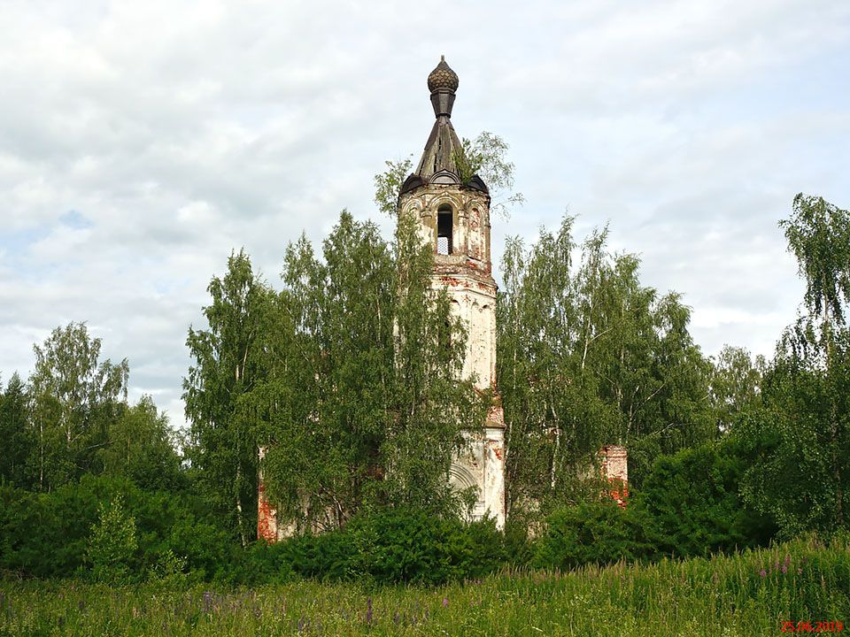 Церковь Вознесения Господня, Кирилловское, урочище (Максатихинский район, Тверская область). фасады