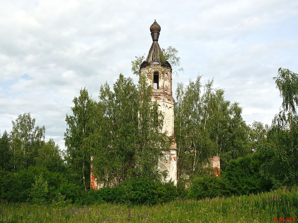 Кирилловское, урочище. Церковь Вознесения Господня. фасады