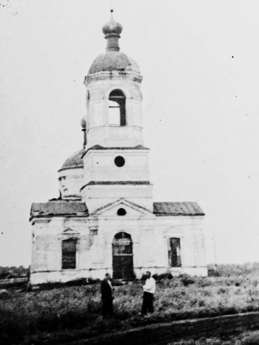 Церковь Илии Пророка, Щучье (Мишкинский район, Курганская область). архивная фотография, Фото советского периода из частного архива