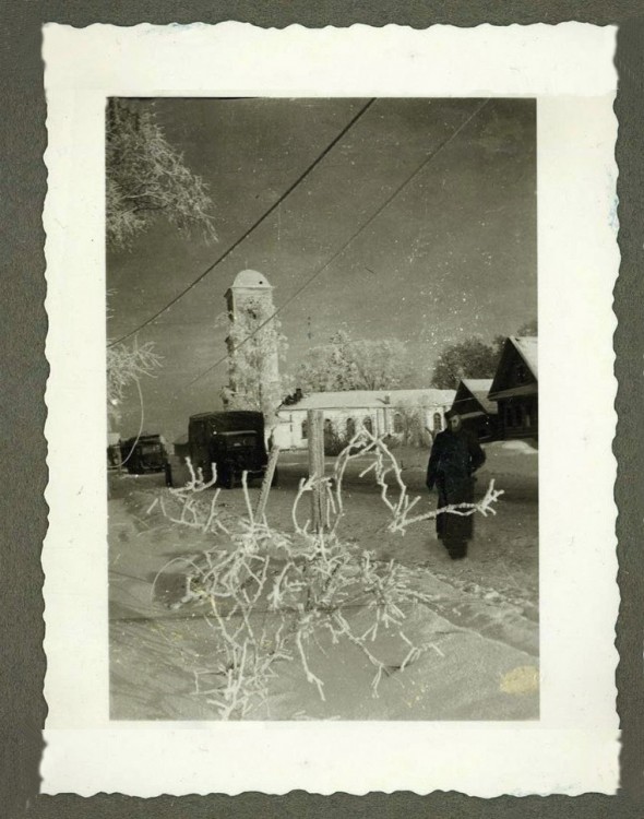 Подберезье. Церковь Григория Богослова. архивная фотография, Фото 1941 г. с аукциона e-bay.de