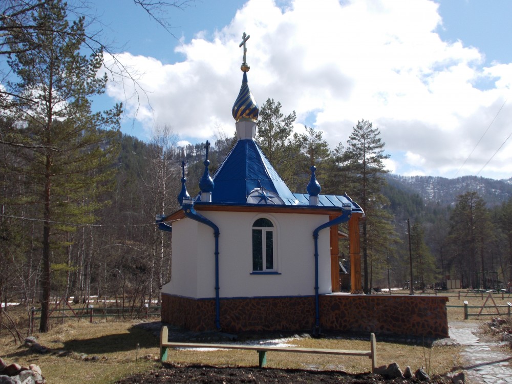 Часовня Святогорской иконы Божией Матери, Элекмонар (Чемальский район, Республика Алтай). фасады