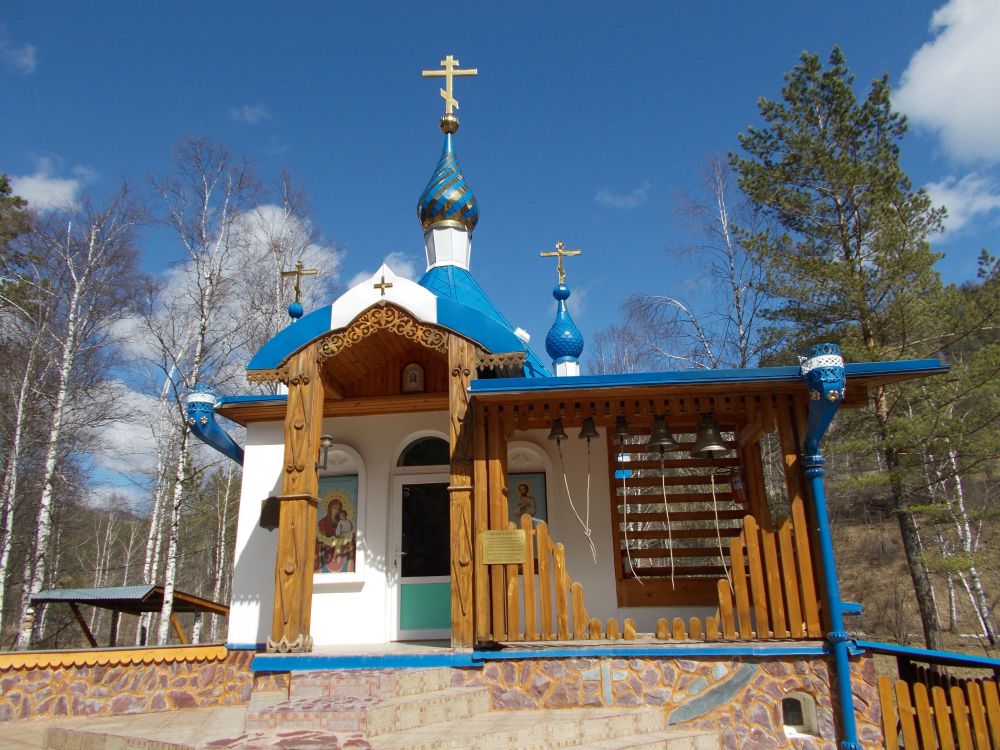 Часовня Святогорской иконы Божией Матери, Элекмонар (Чемальский район, Республика Алтай). фасады
