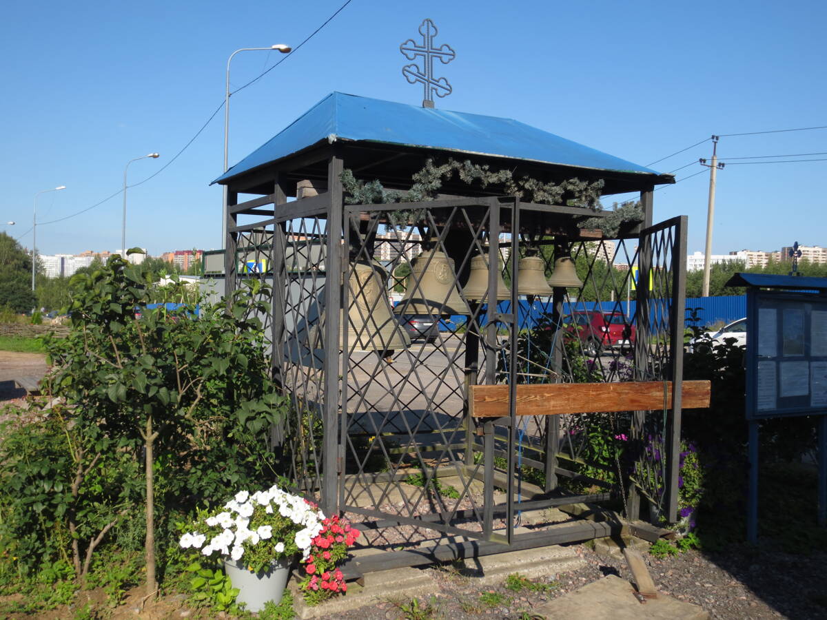 Церковь Ольги равноапостольной (временная), Новое Девяткино (Всеволожский район, Ленинградская область). фасады