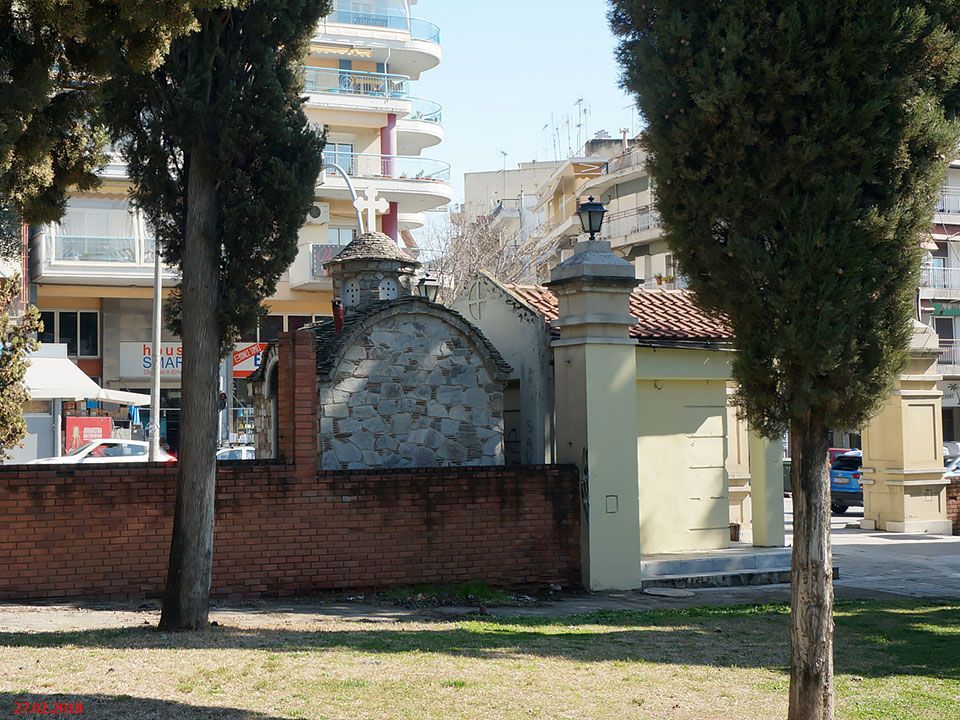 Часовня Параскевы Пятницы, Салоники (Θεσσαλονίκη) (Центральная Македония, Греция). фасады